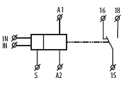 Схема подключения фотореле SOU-1 Elko
