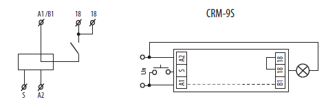 Схема подключения CRM-61