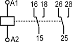Схема подключения реле времени ВЛ162