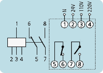 Схема подключения ВЛ-60Е