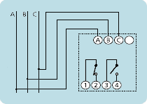 Схема подключения реле ЕЛ-11